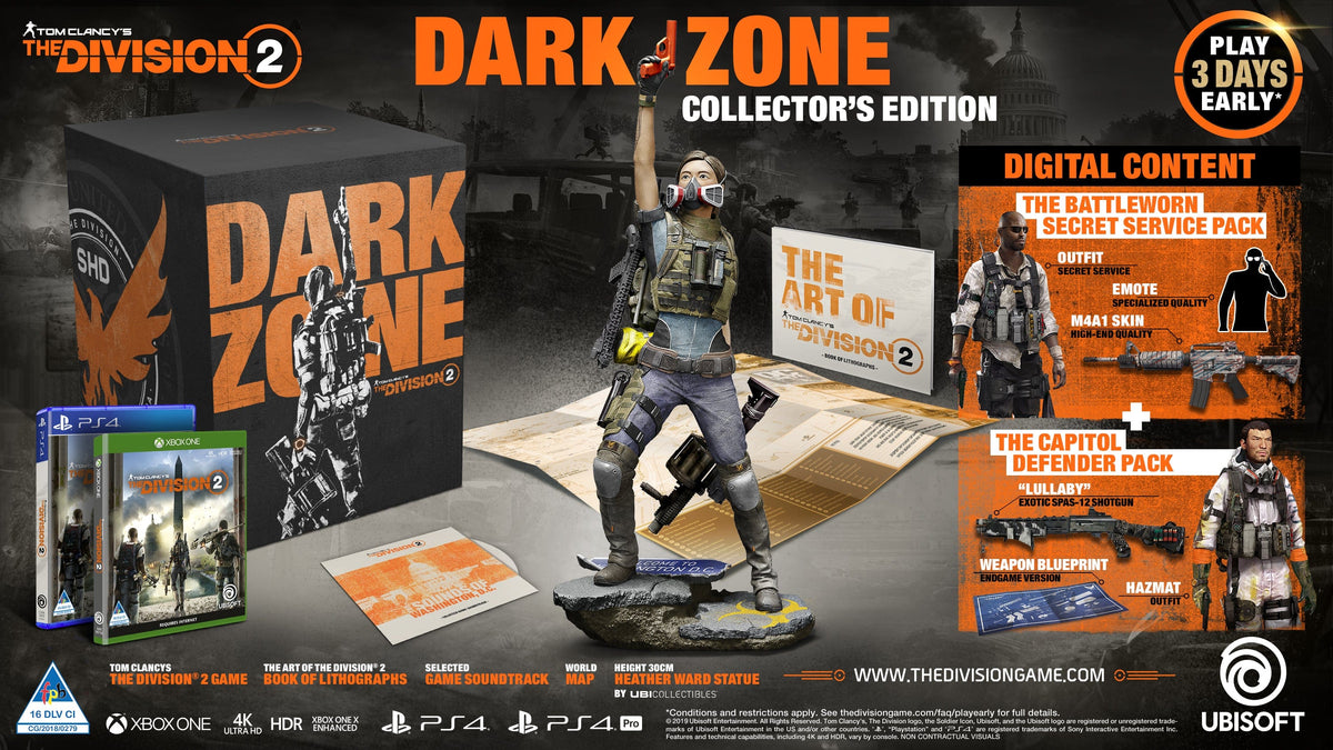 Ubisoft Gaming Tom Clancy's The Division 2 - The Dark Zone Edition (PS4) (2061856047193)