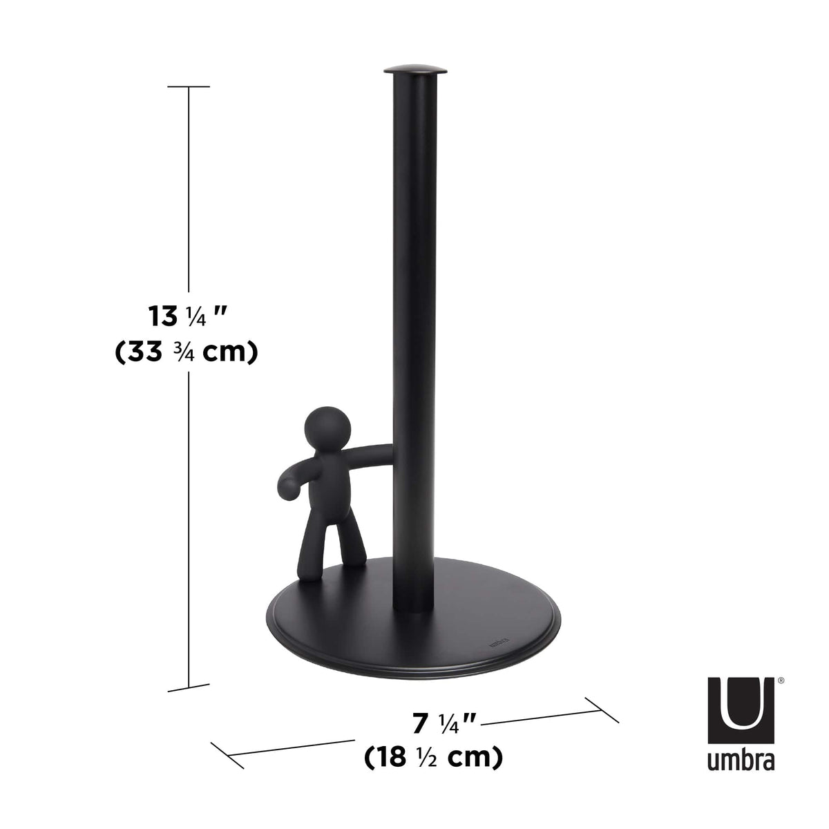 Umbra Dish Cloths Umbra Buddy Paper Towel Holder Black UMB1019271040 (7278553989209)