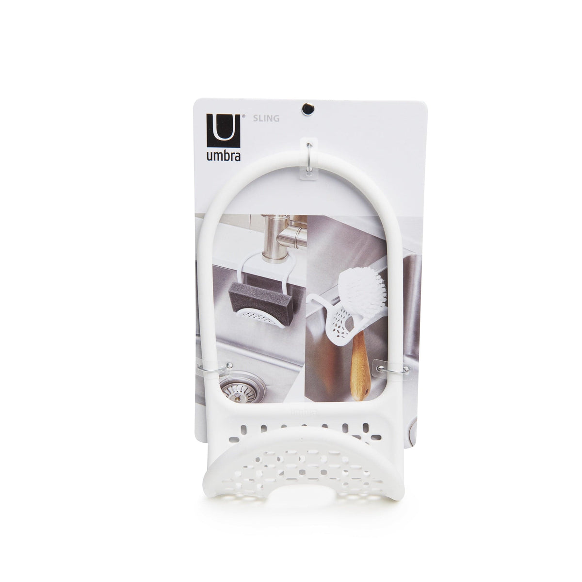Umbra Dish Cloths Umbra Sling Sink Caddy White UMB1004294660 (7277823033433)