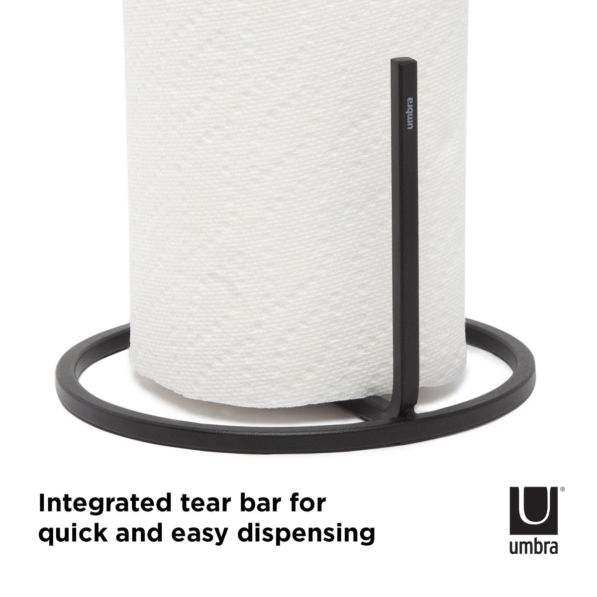 Umbra Dish Cloths Umbra Squire Paper Towel Holder Black UMB1004313040 (7277838696537)