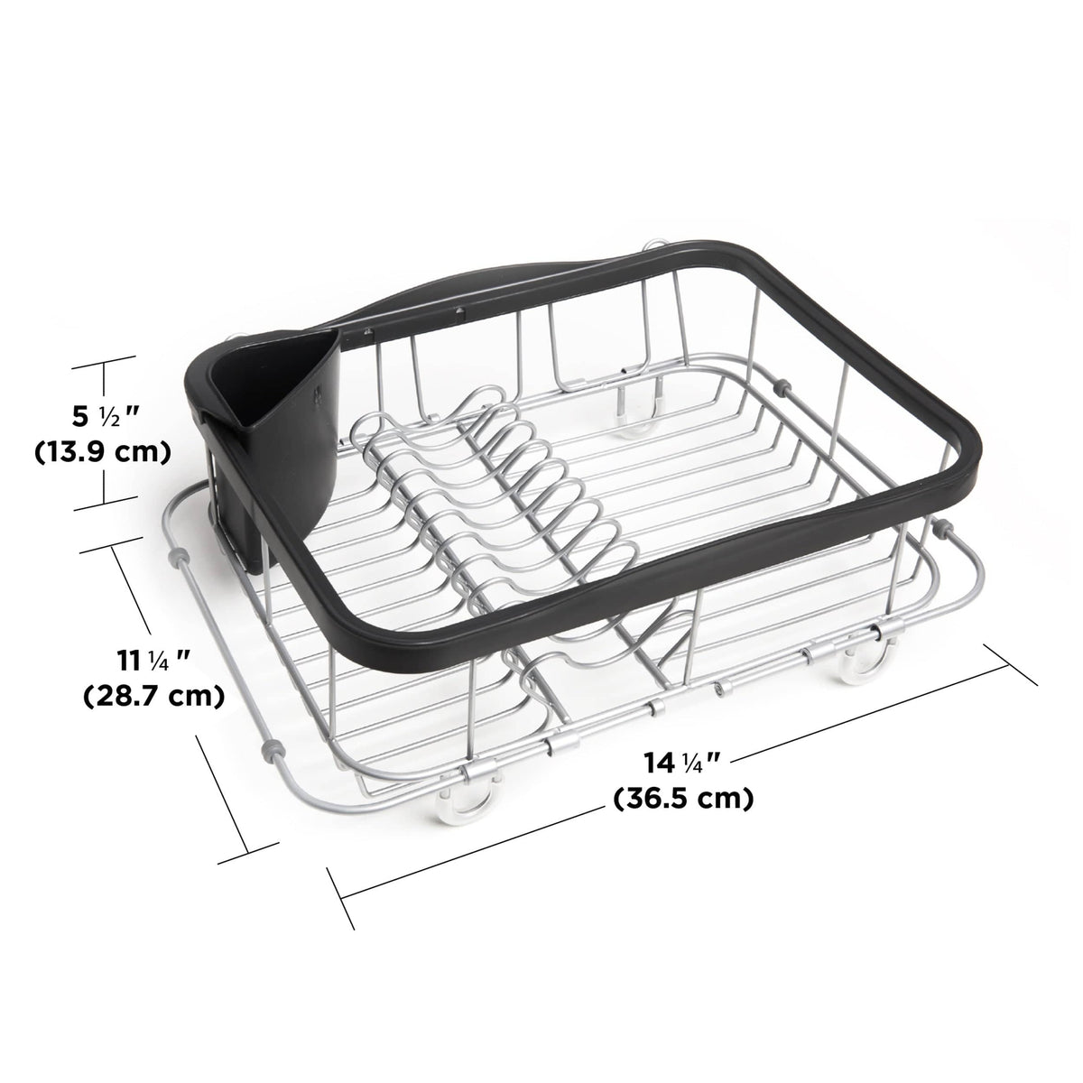 Umbra DISH RACK Umbra Sinkin 3 in1 Dish Rack Black Nickel UMB1004292047 (7277761527897)