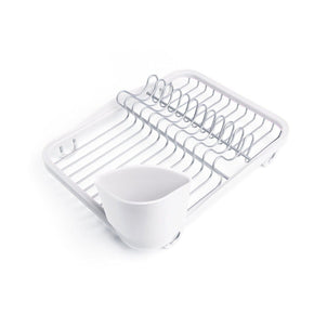 Umbra DISH RACK Umbra Sinkin Dish Rack White And Nickel UMB330065670 (7277797179481)