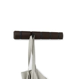 Umbra Flip Hook Umbra Flip Hook Set of 5 Black & Walnut (7203356541017)