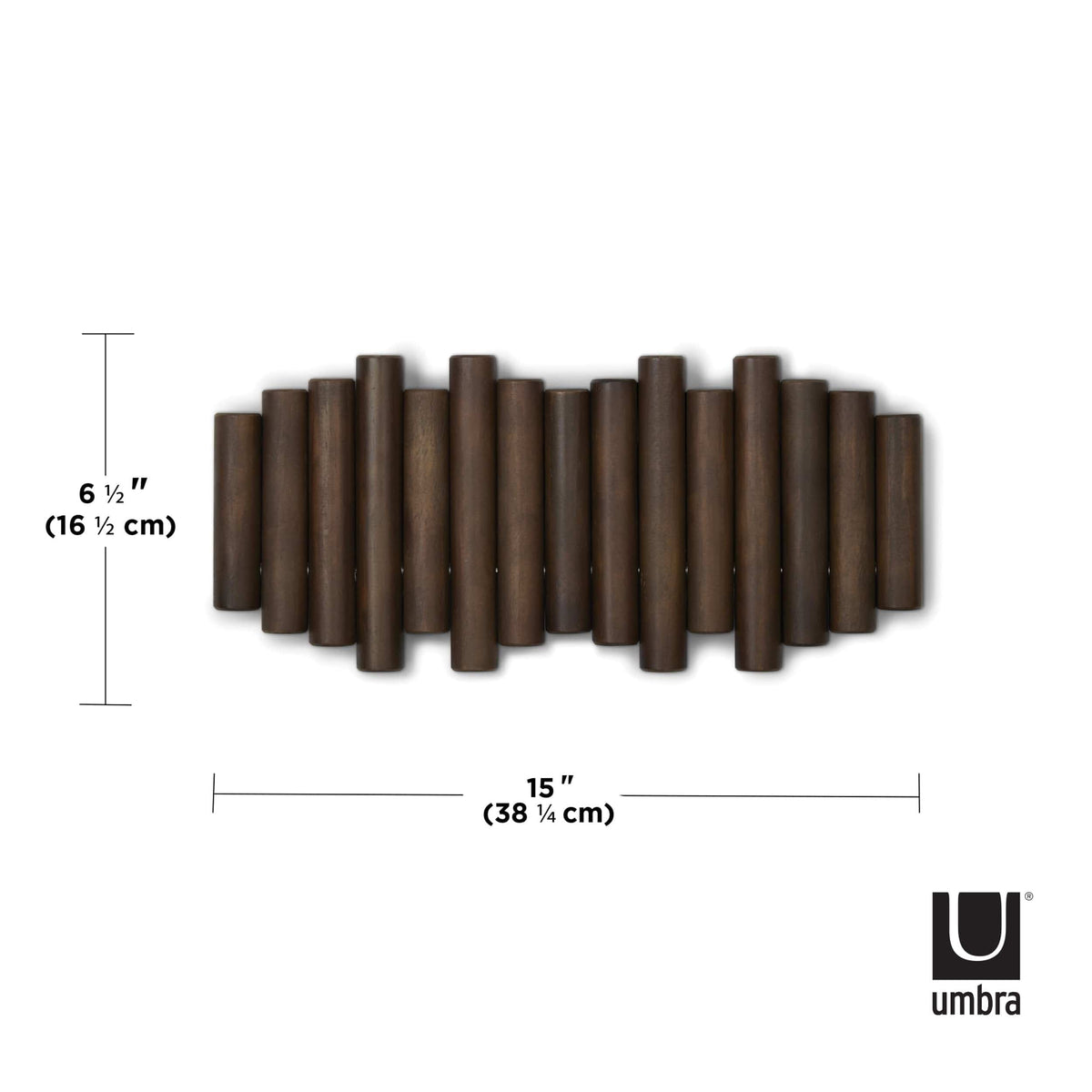 Umbra Flip Hook Umbra Picket Rail Hook Walnut (7203387375705)