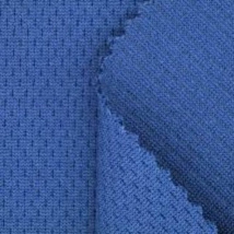 UNIFORM FABRIC Dress Fabrics Navy 150 CM Birds Eye T-shirting Fabric (2061833437273)