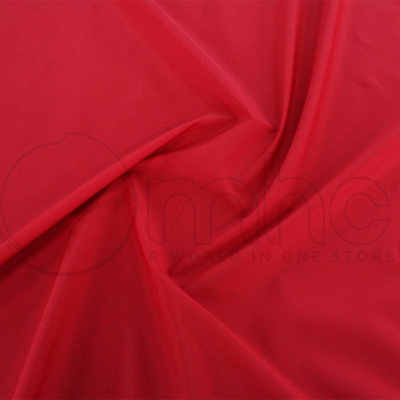 UNIFORM FABRIC Dress Fabrics Red Micro Active Fabric 150cm (7178471768153)