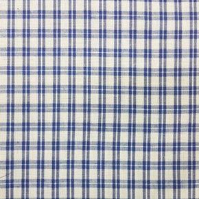 UNIFORM FABRIC Dress Fabrics School Checks Fabric Blue (4773158715481)