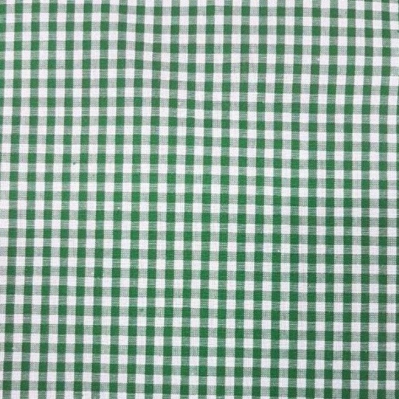 UNIFORM FABRIC Dress Fabrics School Checks Fabric Green (4773157666905)