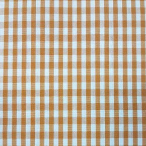 UNIFORM FABRIC Dress Fabrics School Checks Fabric Mustard (4773167169625)