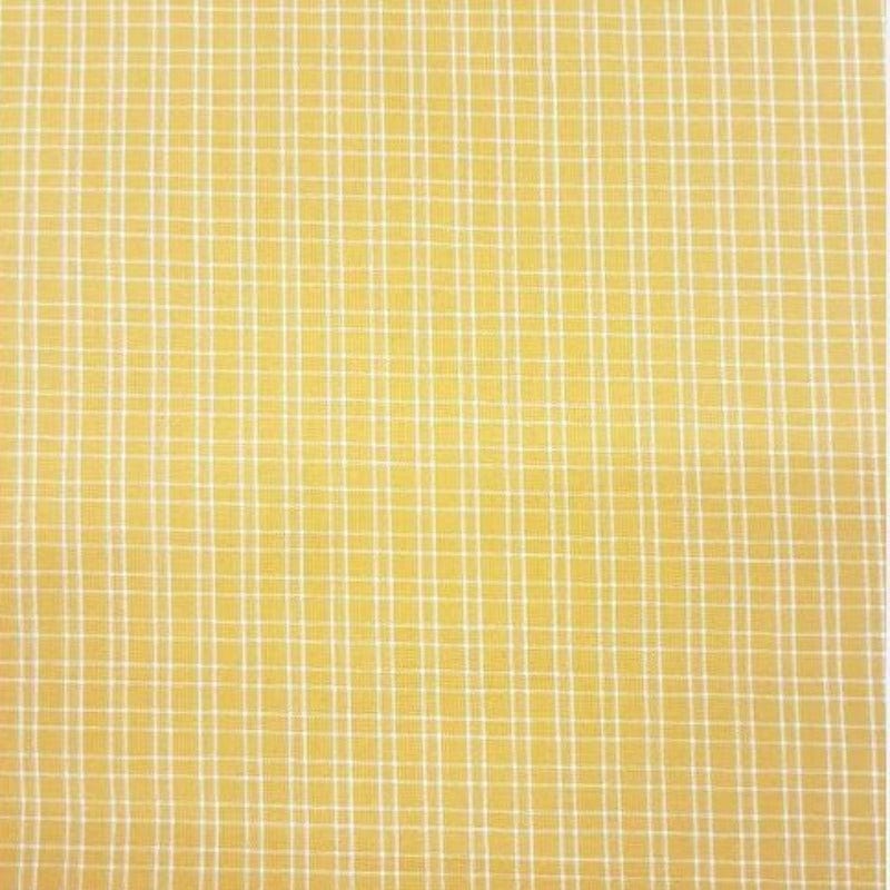 UNIFORM FABRIC Dress Fabrics School Checks Fabric Yellow (4773166743641)