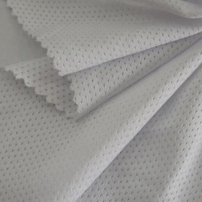UNIFORM FABRIC Dress Fabrics White 150 CM Birds Eye T-shirting Fabric (2061833437273)