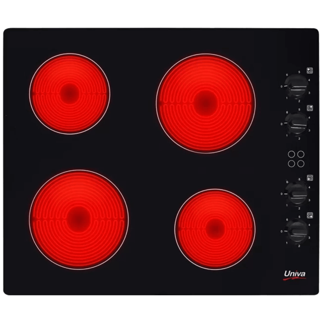 Univa Electric Hob Univa 600 Ceran Hob Black U156C (7237412814937)