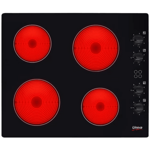 Univa Electric Hob Univa 600 Ceran Hob Black U156C (7237412814937)