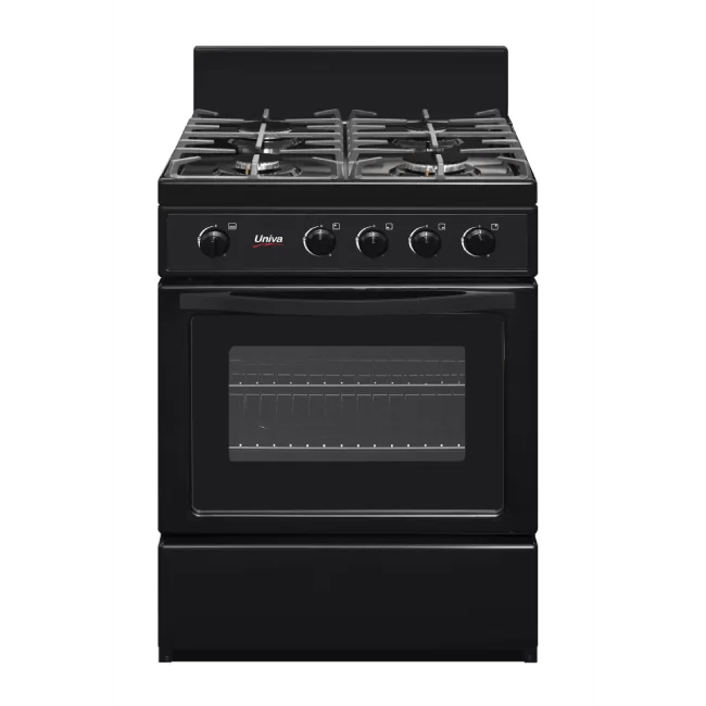 Univa Gas Stove Univa  600mm Gas Stove Black UG016BI (7252356497497)