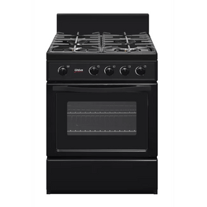 Univa Gas Stove Univa  600mm Gas Stove Black UG016BI (7252356497497)