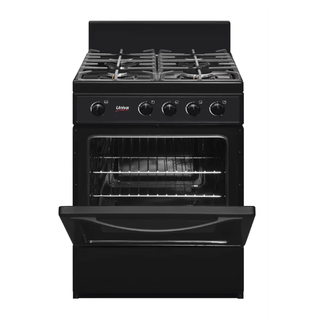 Univa Gas Stove Univa  600mm Gas Stove Black UG016BI (7252356497497)