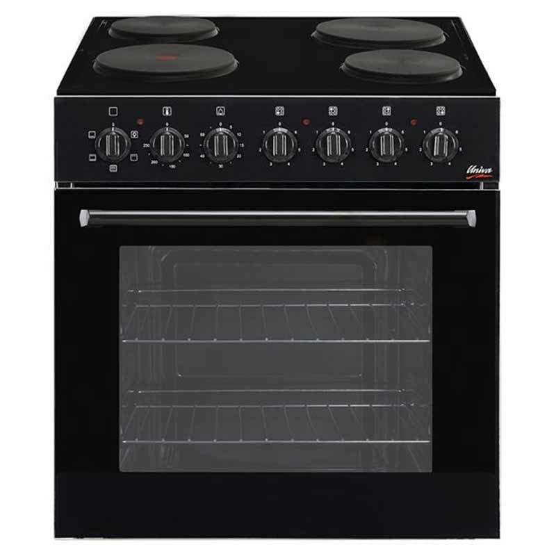 Univa 60cm Black Oven & Hob | Shop Online | mhcworld.co.za (2061699809369)