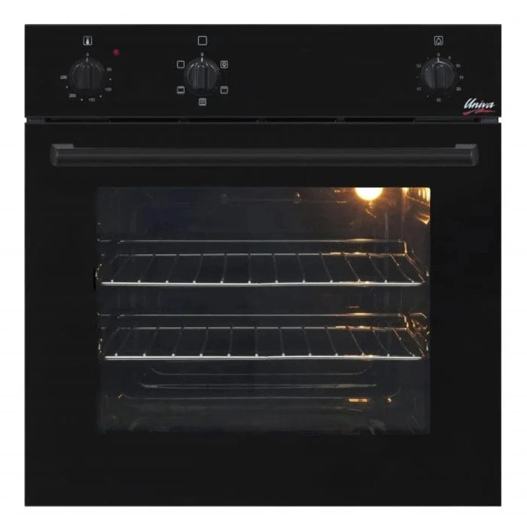 Univa Ovens Univa 600 Eye Level Oven Black U246B (7237430378585)