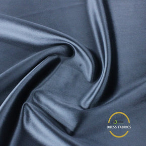 VELVET Dress Forms Bonded Prada Velvet Fabric Grey 140cm (7032247615577)