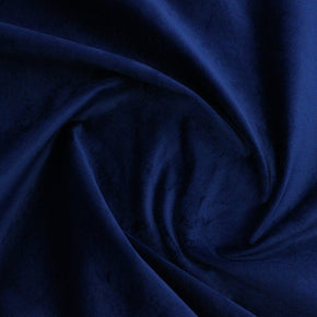 VELVET Velvet Velvet Upholstery Material Navy Col.11 NF030  150cm (6808803934297)