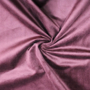 Velvets & Suedes Plain Velvet Upholstery Maroon All (7067806203993)