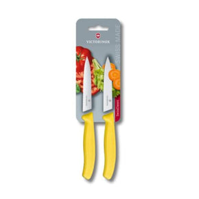 Victorinox Knife Victorinox Swiss Classic 2 Piece Paring Knife Set Yellow 10cm V6.7796.L8B (7283048382553)