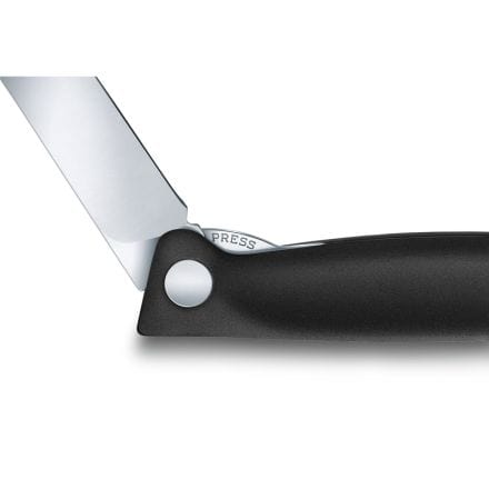 Victorinox Knife Victorinox Swiss Classic Foldable Plain Edge Paring Knife Black 11cm V6.7803.FB (7283458179161)