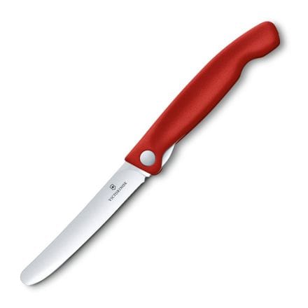 Victorinox Knife Victorinox Swiss Classic Foldable Plain Edge Paring Knife Red 11cm V6.7801.FB (7283444940889)