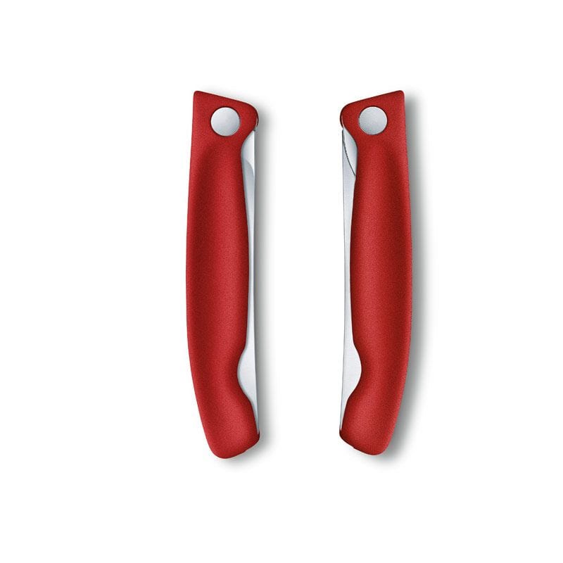 Victorinox Knife Victorinox Swiss Classic Foldable Serrated Paring Knife Red 11cm Blister V6.7831.FB (7283470565465)