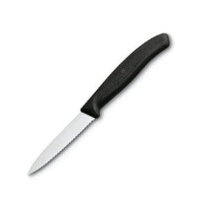 Victorinox Knife Victorinox Swiss Classic Paring Knife Serrated Black 8cm V6.7633 (7282334171225)