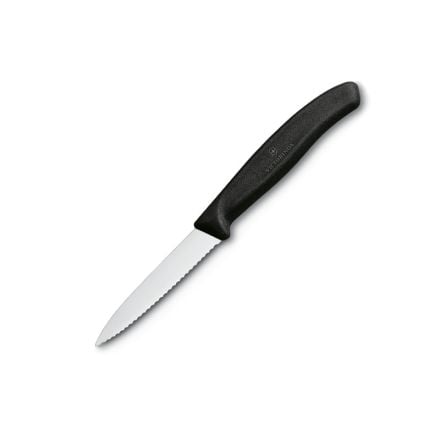 Victorinox Knife Victorinox Swiss Classic Paring Knife Serrated Black 8cm V6.7633 (7282334171225)