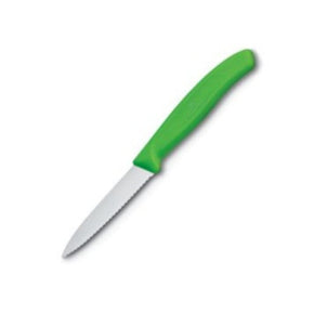 Victorinox Knife Victorinox Swiss Classic Paring Knife Serrated Green 8cm V6.7636.L114 (7282348097625)
