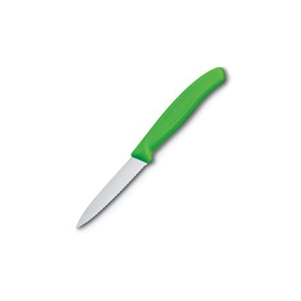 Victorinox Knife Victorinox Swiss Classic Paring Knife Serrated Green 8cm V6.7636.L114 (7282348097625)