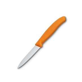 Victorinox Knife Victorinox Swiss Classic Paring Knife Serrated Orange 8cm V6.7636.L119 (7282986352729)