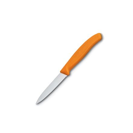 Victorinox Knife Victorinox Swiss Classic Paring Knife Serrated Orange 8cm V6.7636.L119 (7282986352729)