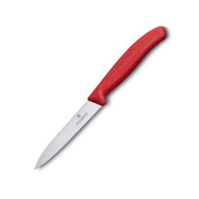 Victorinox Knife Victorinox Swiss Classic Paring Knife Serrated Red 10cm V6.7731 (7283015155801)