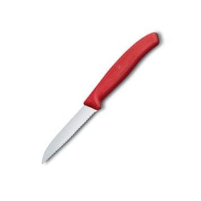 Victorinox Knife Victorinox Swiss Classic Paring Knife Serrated Red 8cm V6.7431 (7281728421977)