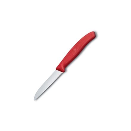 Victorinox Knife Victorinox Swiss Classic Paring Knife Serrated Red 8cm V6.7431 (7281728421977)