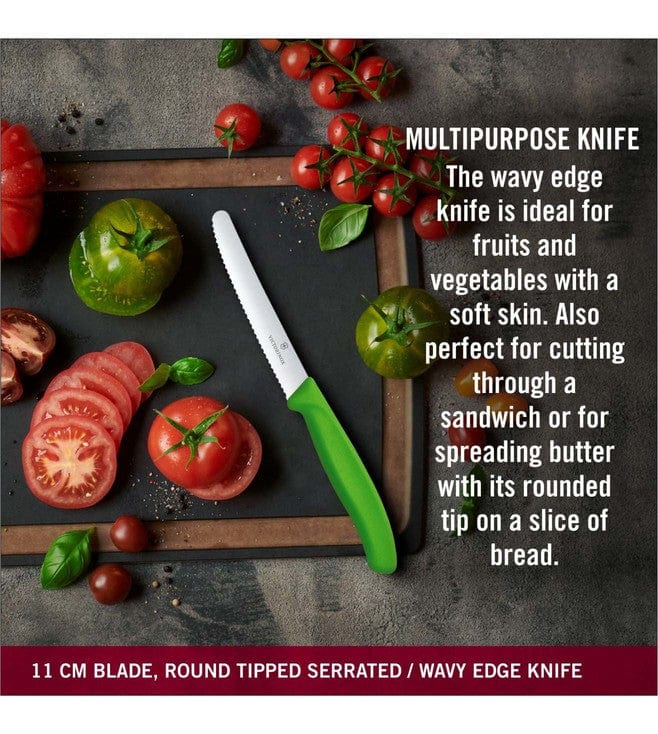Victorinox Knife Victorinox Swiss Classic Paring Knife Set Universal Peeler 2 Piece Light Green (7281660330073)