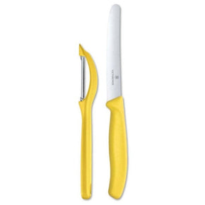 Victorinox Knife Victorinox Swiss Classic Paring Knife Set Universal Peeler 2 Piece Light Yellow (7281668325465)