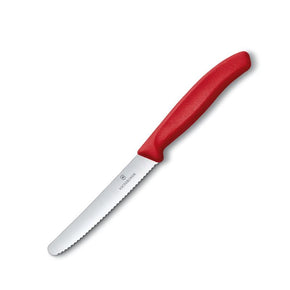 Victorinox Knife Victorinox Swiss Classic Tomato/Steak Knife Serrated Red 11cm V6.7831 (7283464503385)