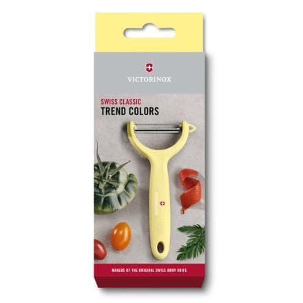 Victorinox Knife Victorinox Swiss Classic Trend Colours Tomato and Kiwi Peeler Light Yellow V7.6079.82 (7283658424409)