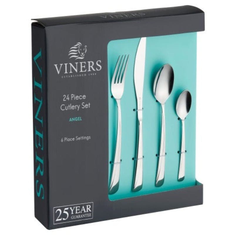 Viners CUTLERY Viners Angel Cutlery Set 24 Piece 18/0 VN0302312 (7255568515161)