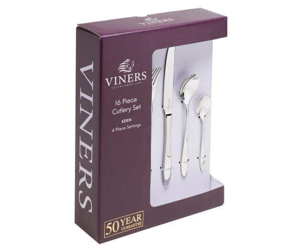Viners CUTLERY Viners Eden Cutlery Set 16 Piece 18/10 VN0302575 (7255601053785)