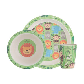 Viners CUTLERY Viners Jungle Bamboo Fiber Kids Dinerware 3 Piece VN0304046 (7255635263577)