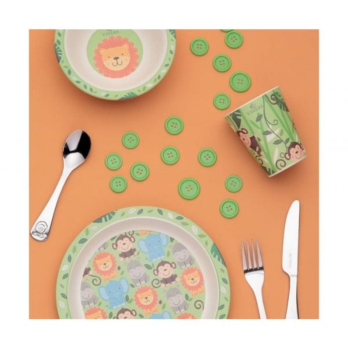 Viners CUTLERY Viners Jungle Bamboo Fiber Kids Dinerware 3 Piece VN0304046 (7255635263577)