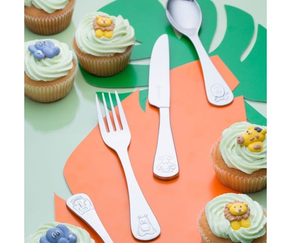 Viners CUTLERY Viners Jungle Kids Cutlery Set 4 Piece VN0304018 (7255619633241)