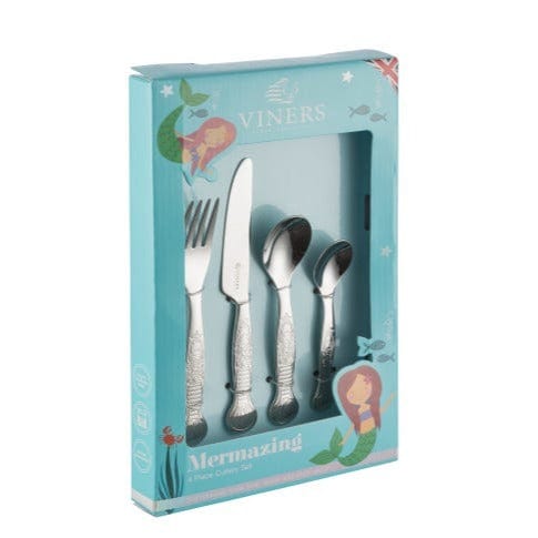 Viners CUTLERY Viners Mermazing Kids Cutlery Set 4 Piece VN0304008 (7255615602777)