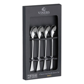 Viners CUTLERY Viners Select Long Handled Spoons 4 Piece VN0304049 (7255537746009)