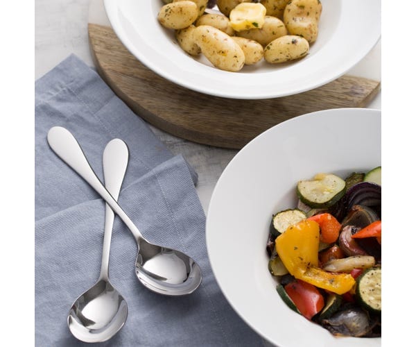 Viners CUTLERY Viners Select Serving Spoons 2 Piece 18/0 VN0304057 (7255831674969)